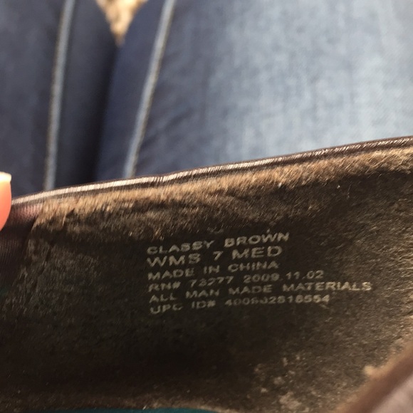 Candie’s brand brown high heels size 7 - Picture 3 of 5